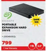 SEAGATE 1TB Portable Expansion Hard Drive