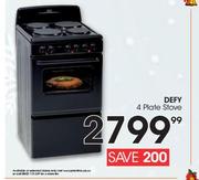 Defy 4 Plate Stove