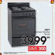 Defy Kitchen Master Stove
