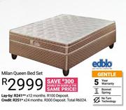 Edblo Milan Queen Bed Set