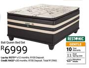 Restonic Bali Queen Bed Set