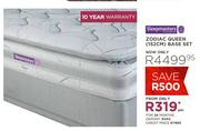 Sleepmaster Zodiac Queen (152cm) Base Set