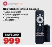 Mediabox Neo Stick (Netflix & Google)
