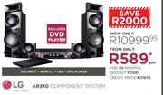 LG ARX10 Component System Including DVD Player