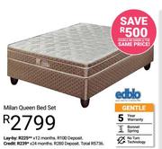 Edblo queen shop size bed price