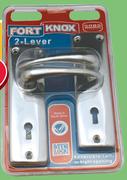 2 Lever Lockset CP Fort Knox M2A10U Eureka H23829-Each