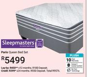 Sleepmasters Paris Queen Plush Bed Set