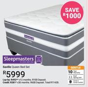 Sleepmasters Saville Queen Gentle Bed Set