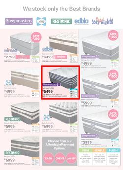 Sleepmasters : Widest Range Of Quality Brands (15 Apr - 12 May 2019), page 2