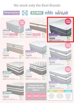 Sleepmasters : Widest Range Of Quality Brands (15 Apr - 12 May 2019), page 2