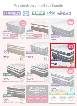 Sleepmasters : Widest Range Of Quality Brands (15 Apr - 12 May 2019), page 2