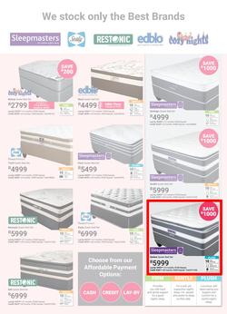 Sleepmasters : Widest Range Of Quality Brands (15 Apr - 12 May 2019), page 2