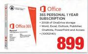 Office 365 Personal 1 Year Subscription