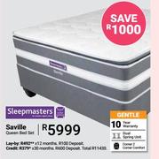 Sleepmasters Saville Queen Bed Set