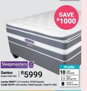 Sleepmasters Santos Queen Bed Set