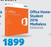 Microsoft Office Home Student 2016 Medialess