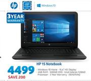 HP 15 Notebook