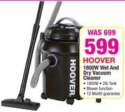 Hoover 1800W Wet And Dry Vacuum Cleaner