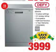 Defy Dishwasher DDW176