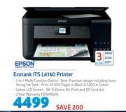 Epson Ecotank ITS L4160 Printer