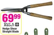 Out & About Hedge Shear Straight Blade