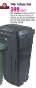  Big Jim 140L Refuse Bin