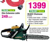 Trimtech 39.6CC Chainsaw(TT2040)