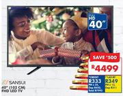 Sansui 40" (102cm) FHD LED TV