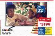 Sinotec 32" (81cmm) HDR LED TV