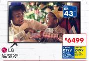LG 43" (109cm) FHD LED TV