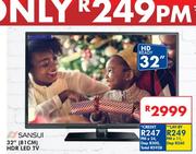 Sansui 32" (81cm) HDR LED TV