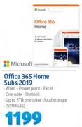 Microsoft Office 365 Home Subs 2019