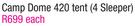 Camp Master Camp Dome 420 Tent 