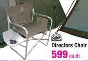 Camp Master Directors Chair