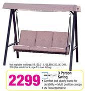 Mainstays 3 Person Swing
