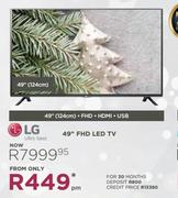 LG 49" FHD LED TV