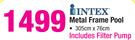 Intex Metal Frame Pool(305x76Cm)
