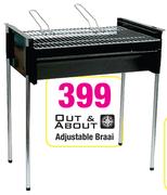 Out & About Adjustable Braai