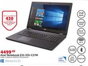 Acer Notebook ES1-531-C17M