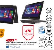 Acer Aspire Switch 10E Notebook