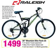 Raleigh 26" Mountain Bike Rock 25