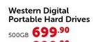 Western Digital 500GB Portable Hard Drives