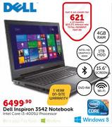 Dell Inspiron 3542 Notebook