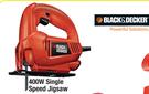 Black & Decker 400W Single Speed Jigsaw