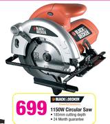 Black & Decker 1150W Circular Saw