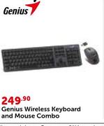 Genius Wireless Keyboard And Mouse Combo