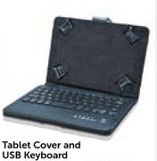 10" Tablet Cover And USB Keyboard