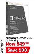 Microsoft Office 365 University