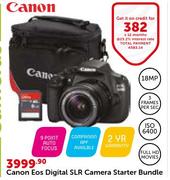 Canon Eos Digital SLR Camera Starter Bundle