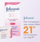 Johnsons Fair Complexion Day Cream 50ml-Each